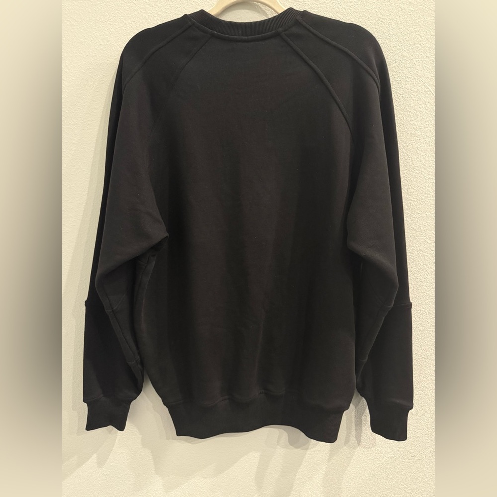 NWOT Vintage pullover Balmain Men’s Embroidered Oversized Sweatshirt Size Small - Picture 7 of 13